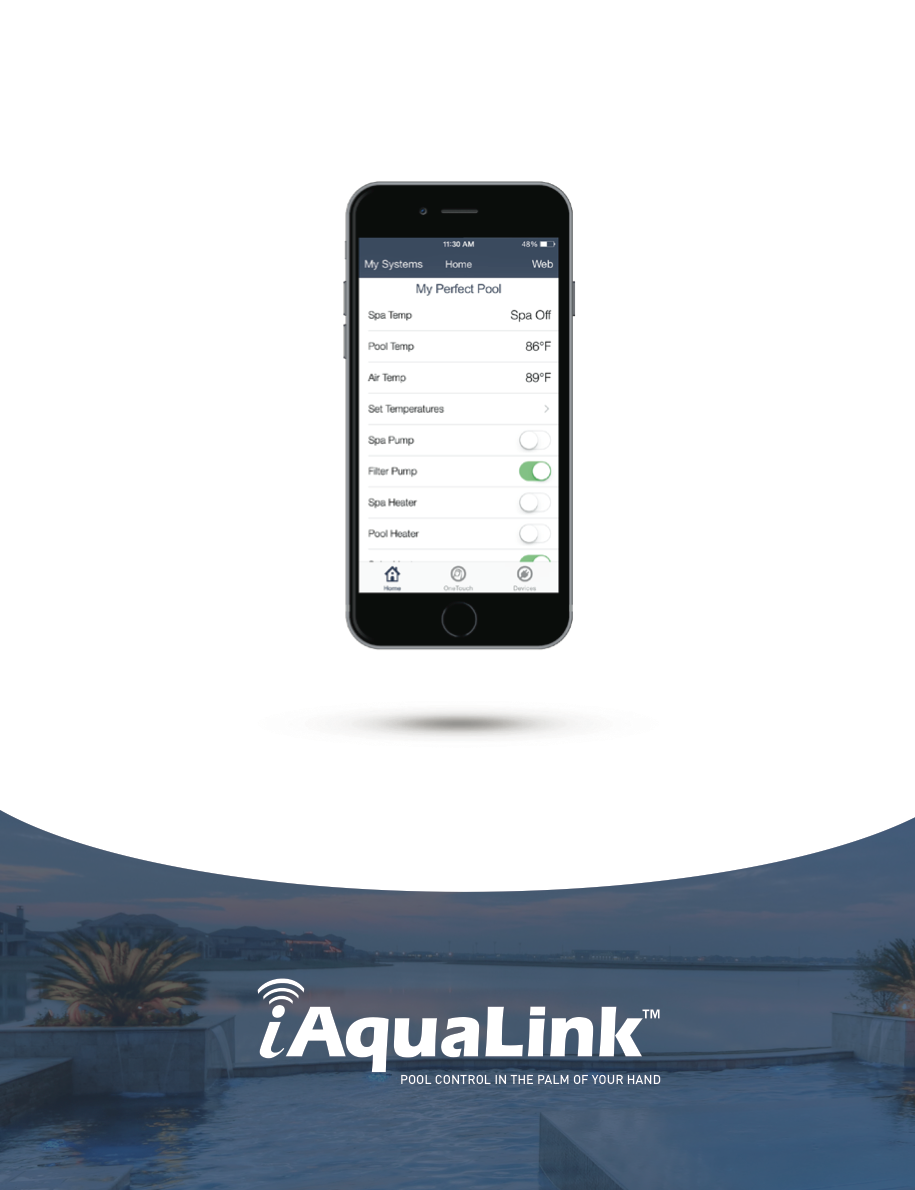iAquaLink 2.0 Support Swimming Pool Automation & Mobile Apps by ZODIAC®